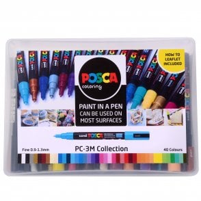 Wholesale Uni Posca Paint Marker Pens Level Set PC 1M, PC, 3M, PC